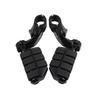 HUILI-JPHOME Short 32mm 1.25'' Universal Up Highway Foot Pegs Foot Pedals Footrest Honda Kawasaki
