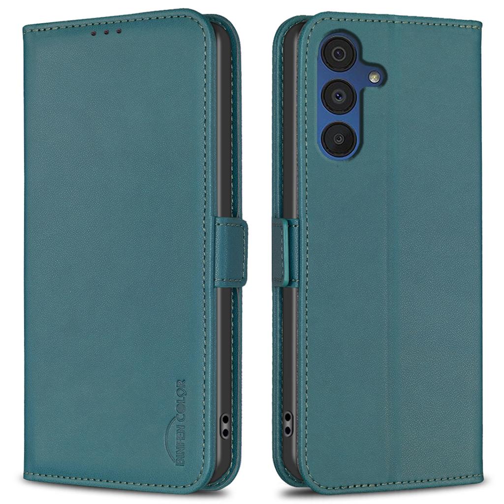 BINFEN COLOR BF31 For Samsung Galaxy A36 5G Case PU Leather Flip Folio Phone Wallet Cover