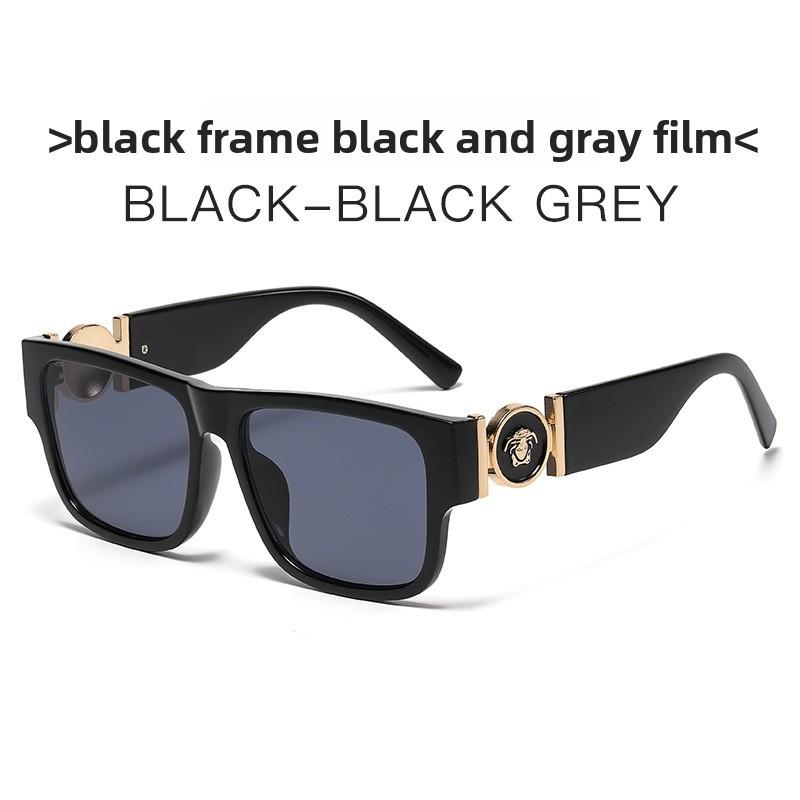 

Fashion Oversized Sun Glasses With Uv400 Protection For Trendy Streetwear Men Women BlackFrameBlackGray