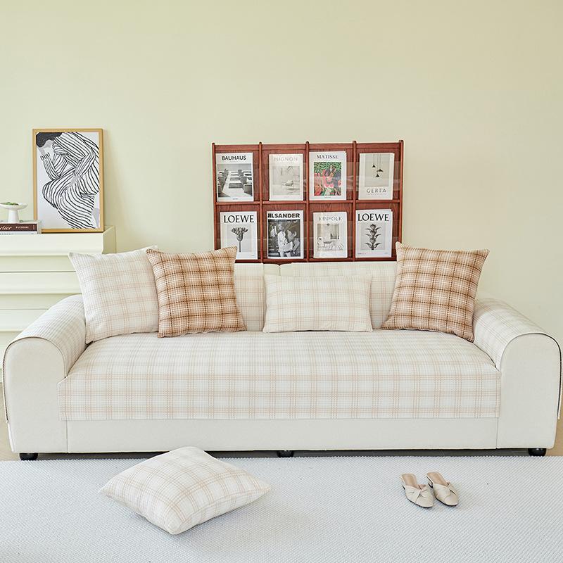 [Pick Up Leaks] Sofa Cushions Are Universal In All Seasons, Non-Slip Chenier Sofa Towels, Sofa Covers, Backrest Cushions, Cloth Covers