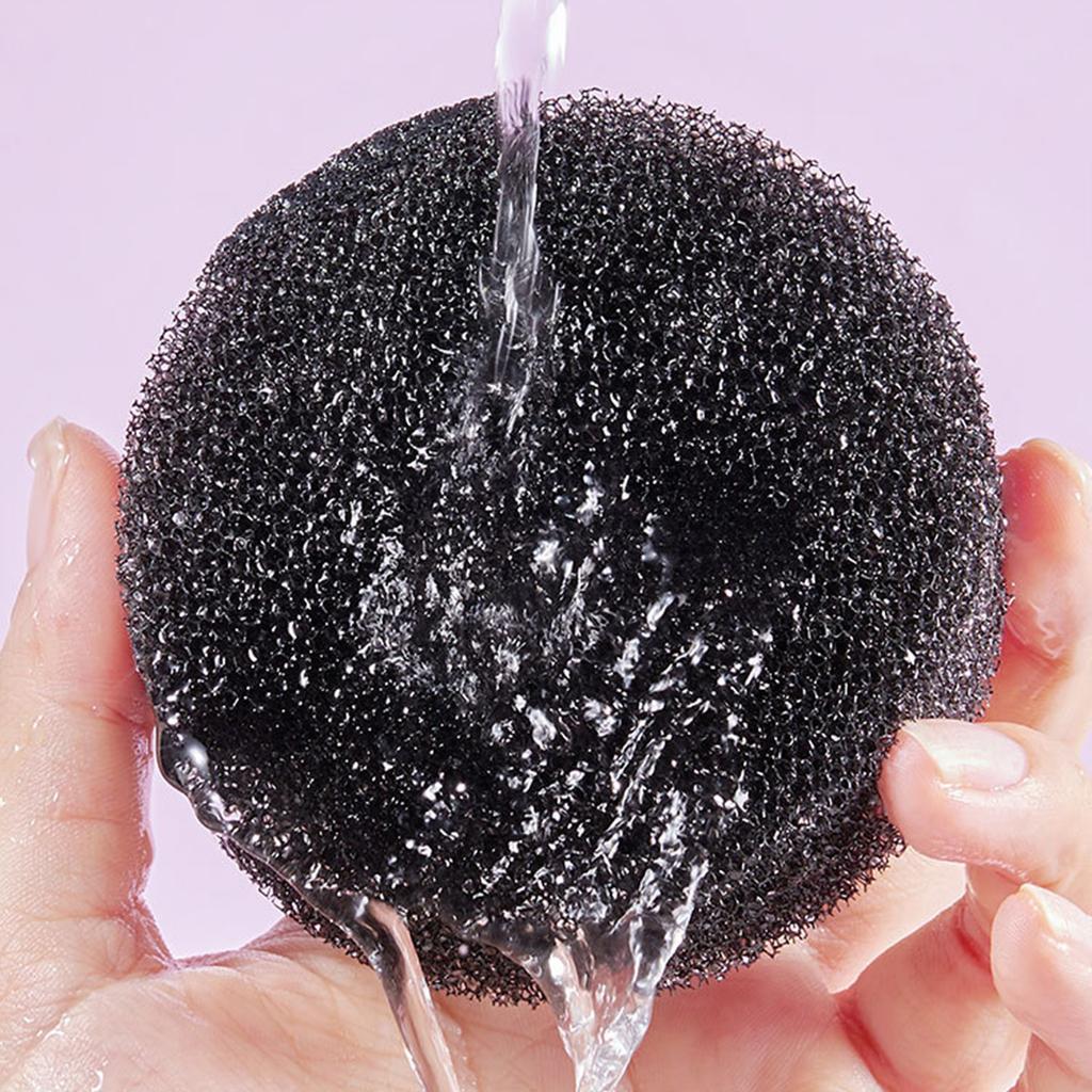 1PC Purple Makeup Brush Cleaning Box Quick Cleaning Sponge Brush No Clean Dry Cleaning Box Cleaning Excess Powder Cleaning Tool