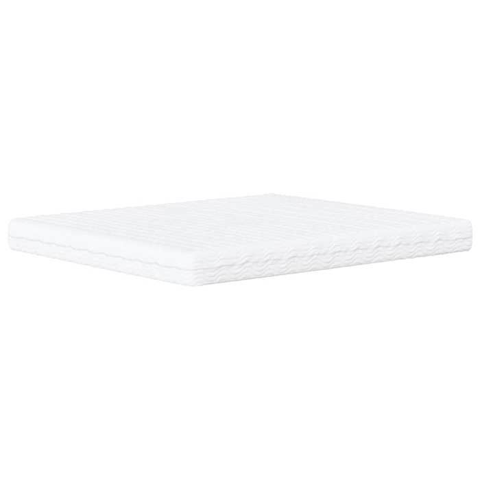 VidaXL Matelas en mousse blanc 180x200 cm dureté H2 H3,matelas de lit,matelas de lit de jour,matelas en mousse pour lit 356347