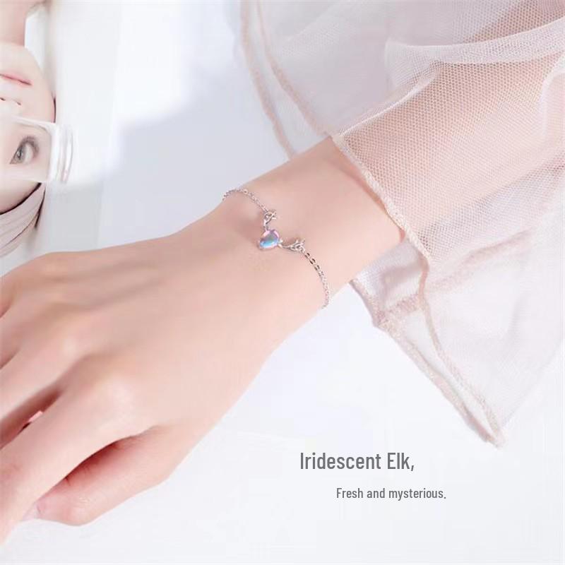 Personalized Retro Box Chain Bracelet - Elegant Silver, Versatile Japanese-Korean Inspired Couple's Jewelry for Women