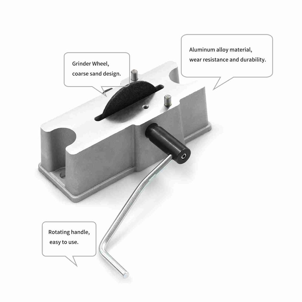 Engine Piston Ring Filer Grinder Grinding Wheel Hard Aluminum Alloy Replace 66785 66786