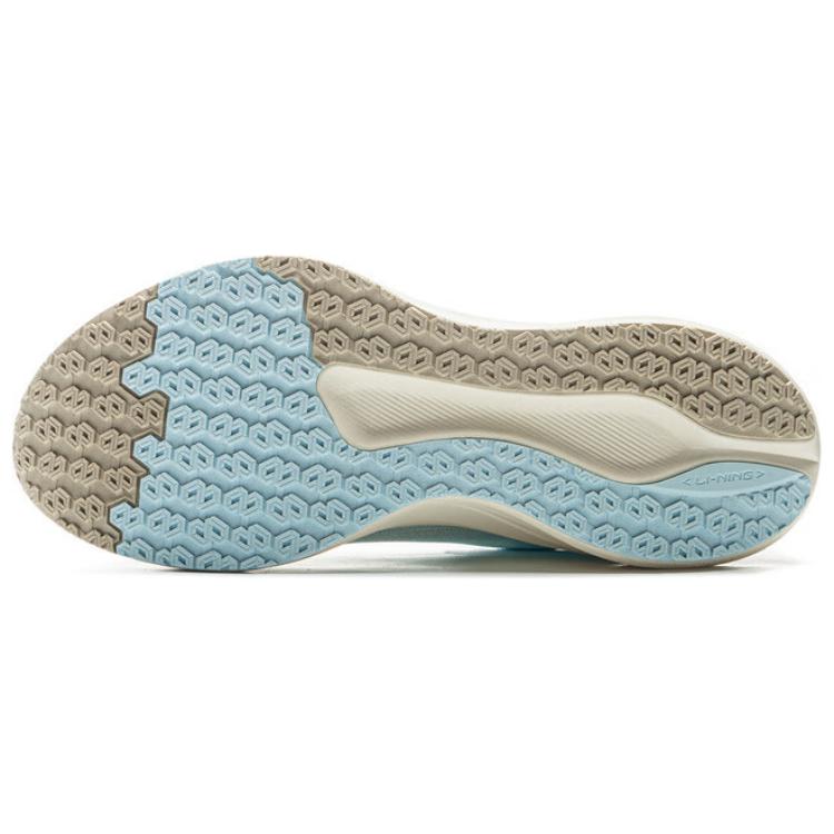 Li Ning Red Hare 8 Wear resistant And Lightweight Low top Casual Running Shoes Women's Blue White ARPV004-6