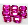 67.85 Ct Natural CERTIFIED Sapphire Pink Color Emerald Cut 8 Pcs Loose Gemstone ys-2354