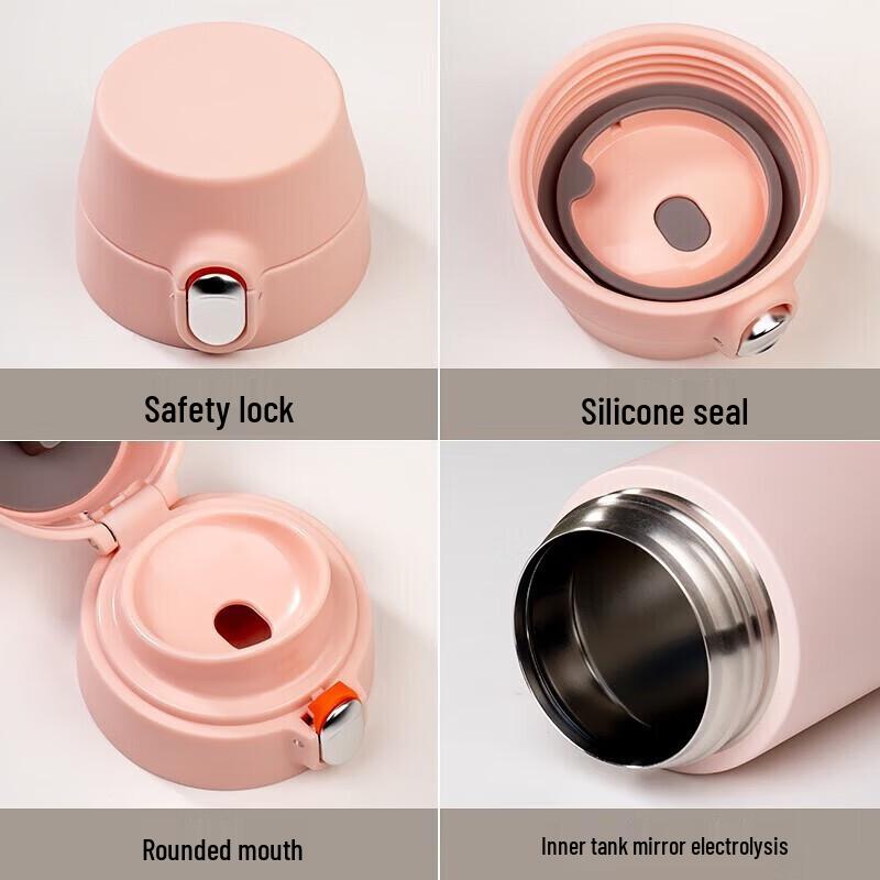 Lock & Lock Energetic Lightweight Stainless Steel Insulated Cup