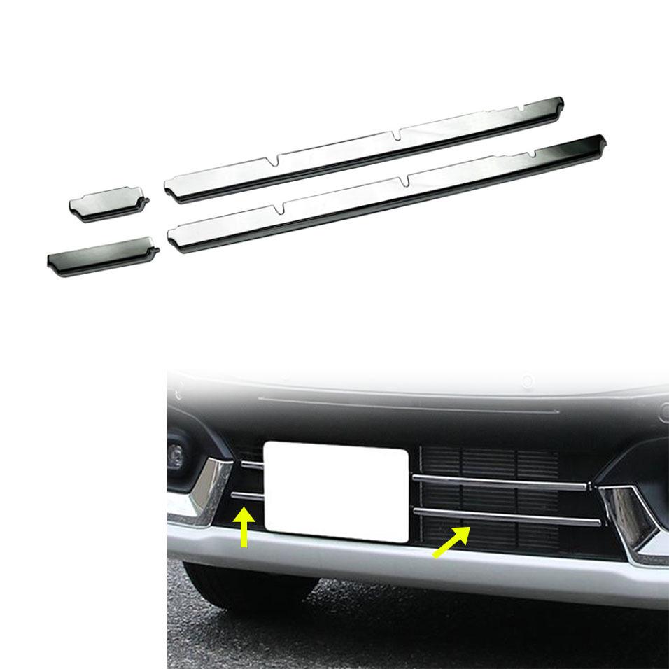 Suzuki Spacia Custom 23-24: Headlight Eyebrow, Fog Light Eyebrow, Front Hood Trim