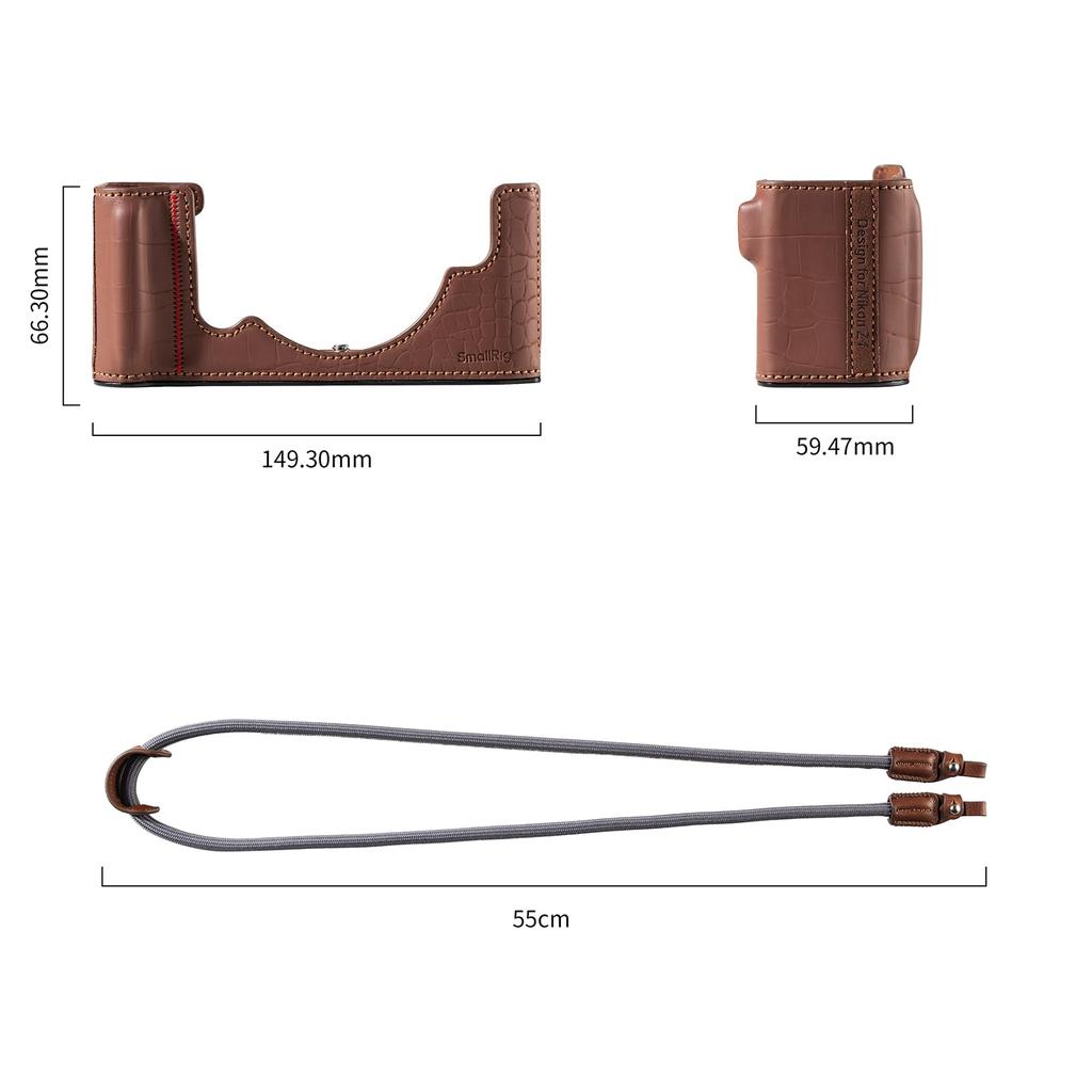 SmallRig Z F Leather Case Kit (Brown) for Nikon 5096