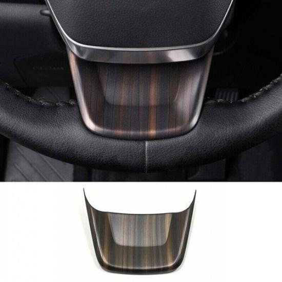 For Toyota Highlander - Wood Grain Steering Wheel Sheet Cover Trim 1pcs