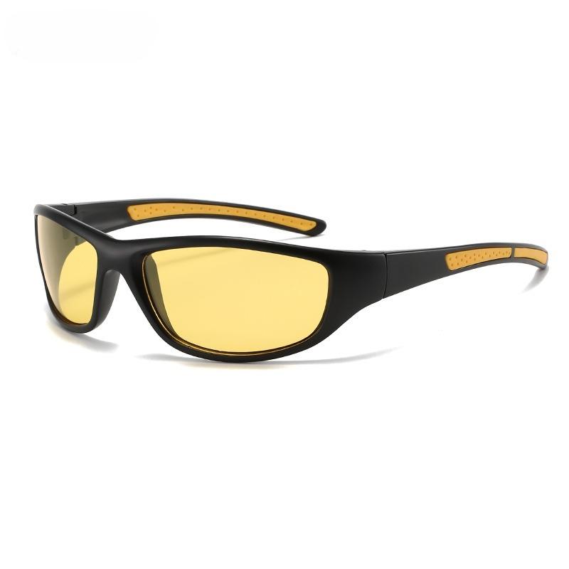 Men's Outdoor Sports Sunglasses PC Frame UV400 Cycling Fishing Hiking Sun Glasses Men's and Women's Driving Glasses Goggles