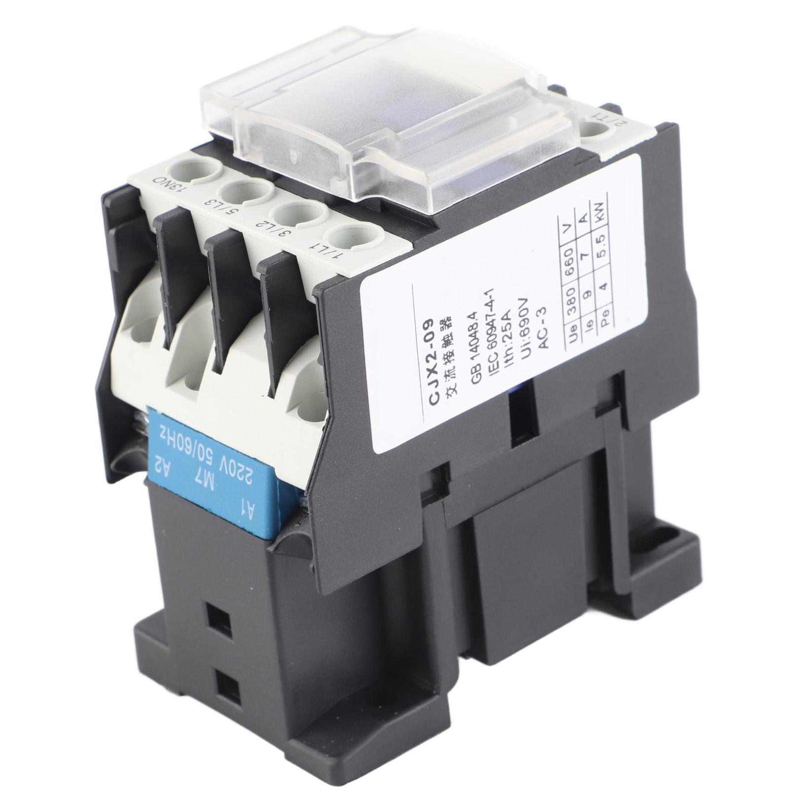 

AC Contactor Thickened Contact Strong Conductivity High Sensitivity Normally Open Industrial