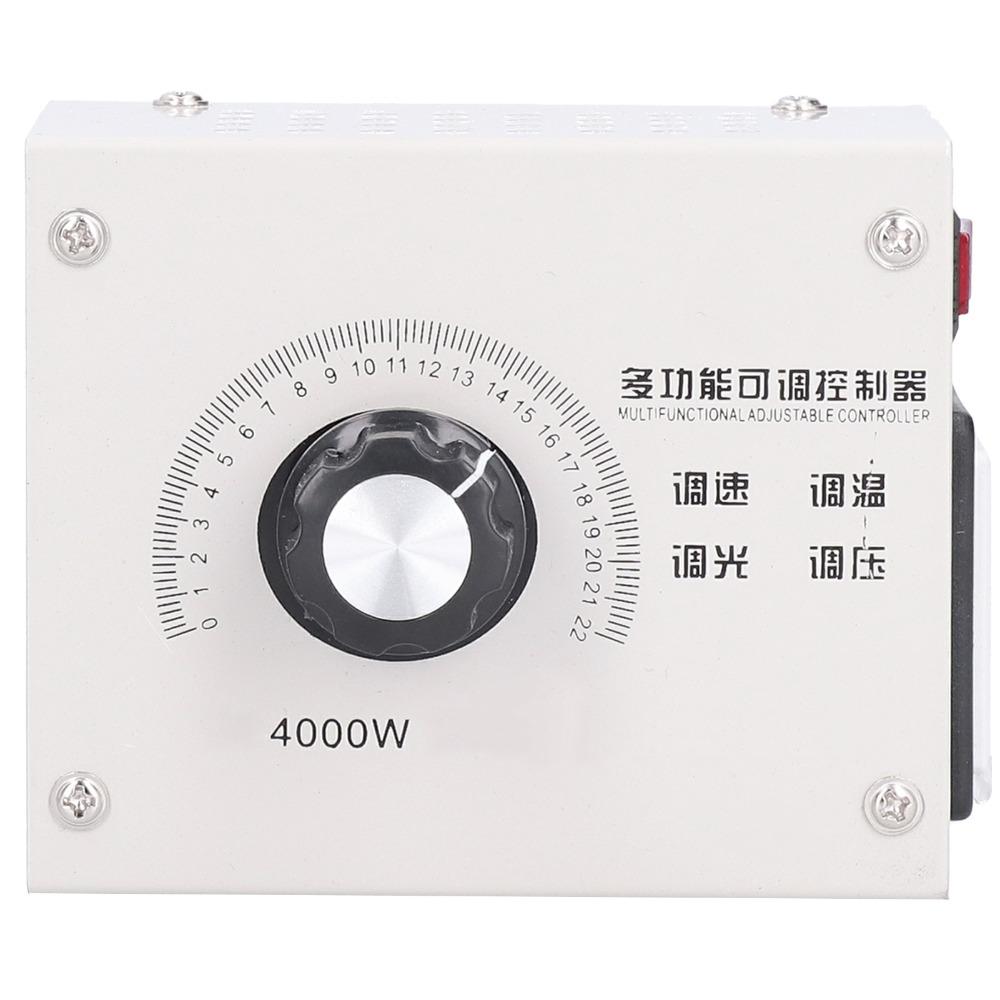 Stepless Adjustment SCR Voltage Regulator AC110/220V Voltage Regulator Dimmer  Industrial Equipment