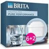 Cartridge - MAXTRA PRO Pure Performance All-In-1 - Pack 6+2 - Up To 1200L of Filtered Water