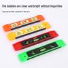 High-Precision Magnetic Spirit Level - Cast Aluminum, Strong Magnet, Multiple Specifications, Professional Measuring Tool for Home Use.
