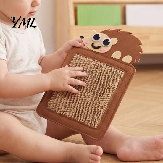 Infant Tactile Stimulation Toy 1/8Pcs Kids Animal Theme Sensory Mat, Wall Panel Textured Tile, Baby Touch And Feel Activity Mat for Preschool Playroom