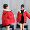 Women's Short Sports Padded Jacket for Winter - Loose, Thick, Casual Bread-Style Outerwear