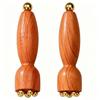 Wooden Eye Massage Wand Copper Beads For Relaxation And Eye Care