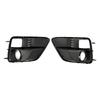 2PCS Front Fog Light Cover Bezel Grille Grill Fit Subaru WRX & STi 2015-2017