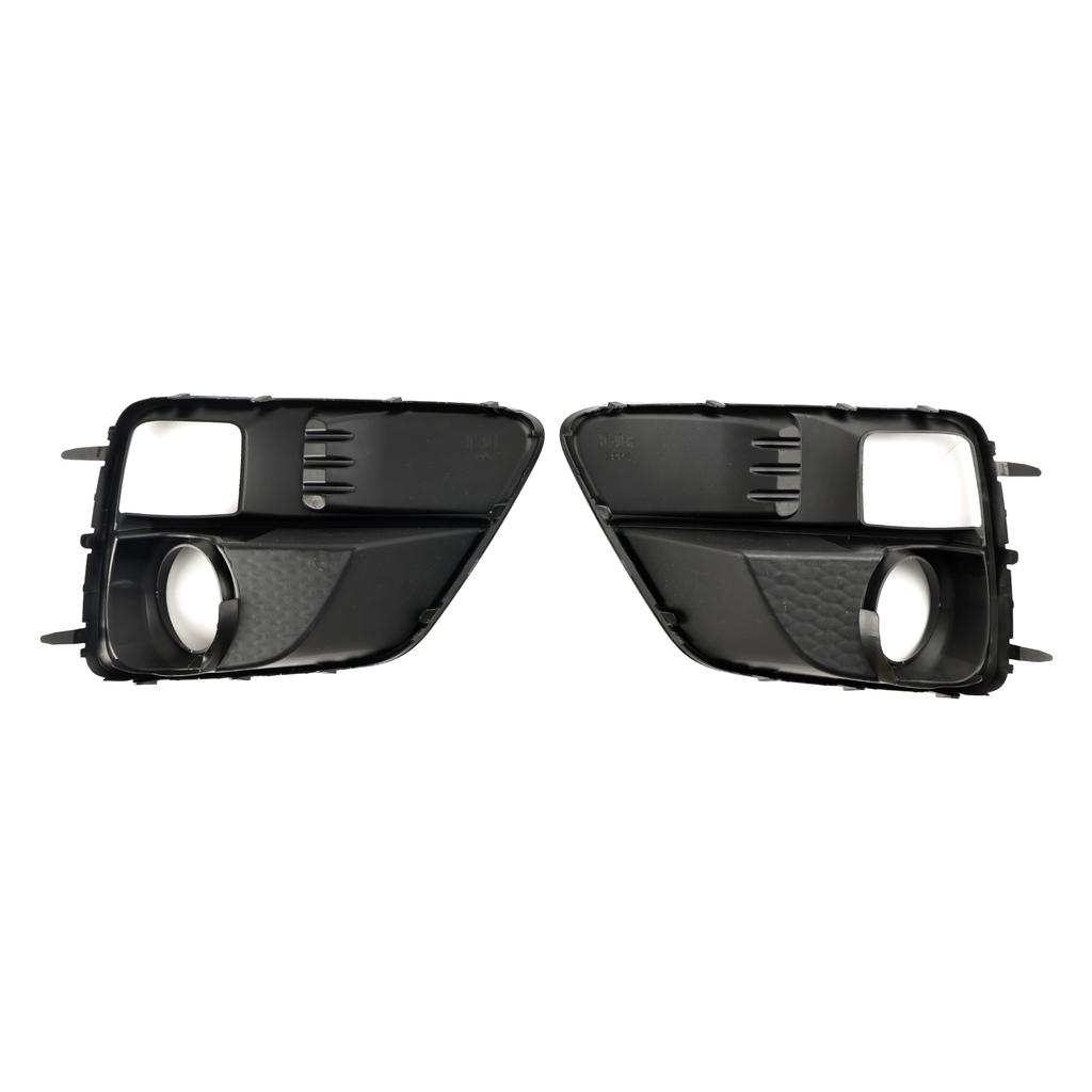 2PCS Front Fog Light Cover Bezel Grille Grill Fit Subaru WRX & STi 2015-2017