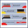 Kitchen Cleaning Brush Set,Deep Clean Gas Stove Brass Brush Gap Cleaning Brushes For Small Spaces,Window, Bathroom 1Set