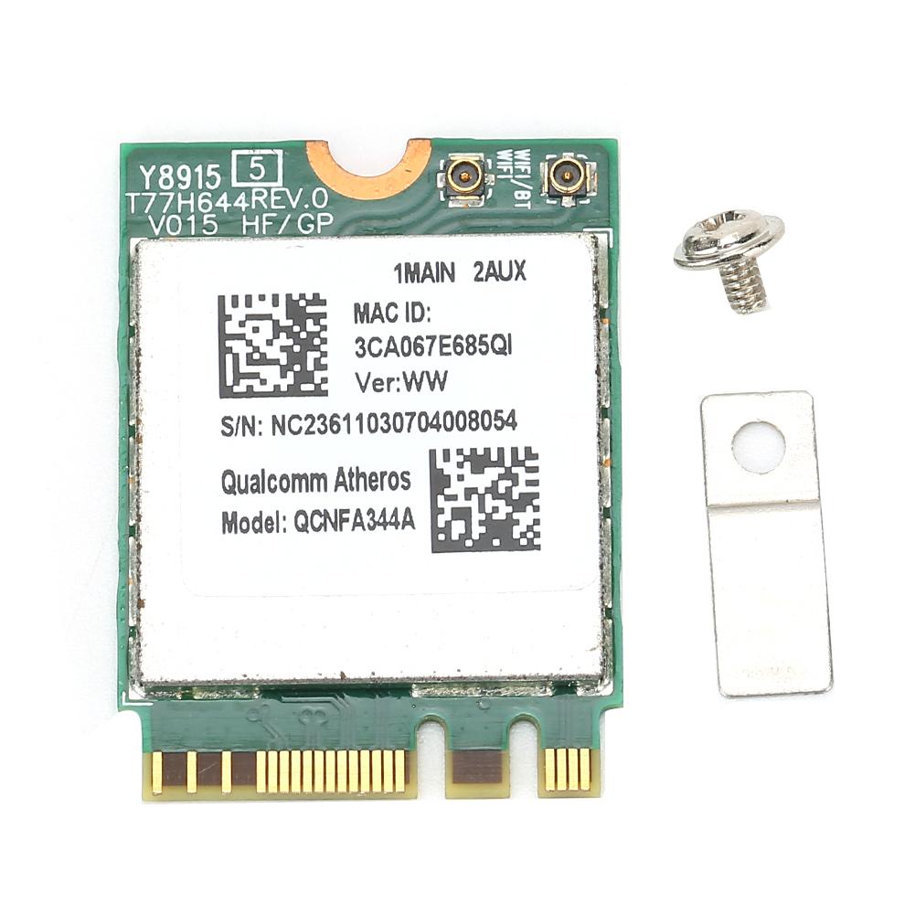 DualBand Wireless Network Card QCNFA344A WiFi for Bluetooth Chip Model Wirefree Module for Windows