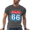 Route 66 Vintage Gift Sign Road Trip Biker Shirt Motorbike Freedom Tshirt T Shirts For Unisex Pack White Tshirt