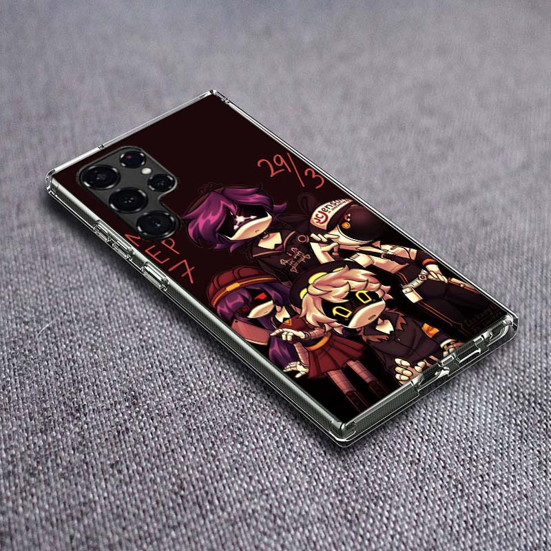 Game M-Murder-D-Drones Phone Case For Samsung Galaxy S24 S23 S21 S20 FE S22 S26 Ultra S25 Edge S10 Plus Cover Clear TPU Capa She