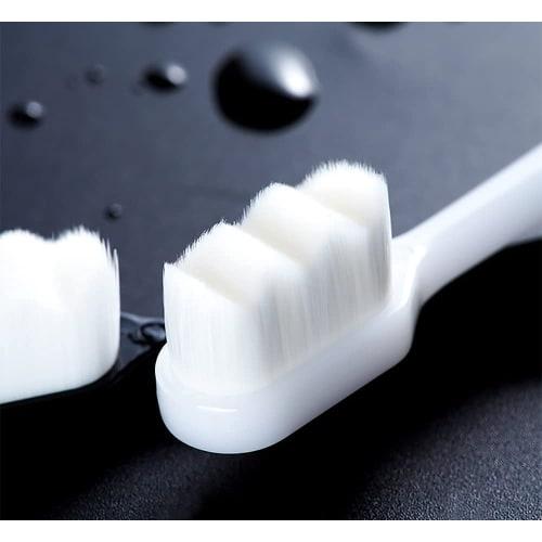 TOYAKU Nano Toothbrush, Soft, 6-Piece Set, Wide Toothbrush, Soft, Extra-Fine, for Adults/Home Use, Cavity Prevention