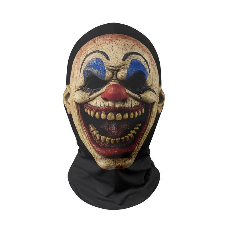Maschera Integrale in Rete Uomo Donna Ciclismo Motocicletta Costume Divertente Copricapo Traspirante