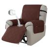 1pc Waterproof Recliner Cover, Pet Scratch-resistant Sofa Slipcover, Recliner Protective Cover, Suitable For Bedroom