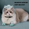 Comfortable Cats Muzzle Protective Space Helmet Prevents Licking Adjusting and Comfortable Head Cover for Pet Grooming