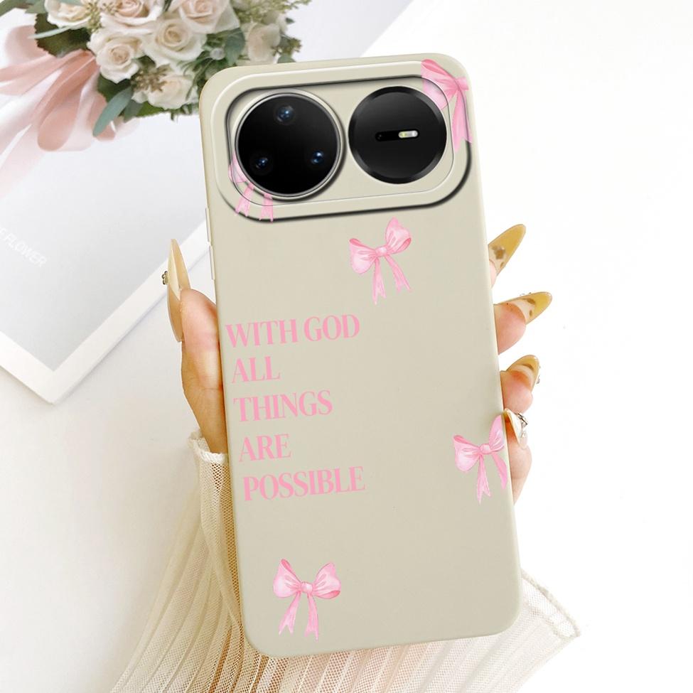 

For Huawei Nova 15 Pro Case Cover Cute Luxury Fashion Flowers Cool Painted Silicone Casing For Huawei KLE-AL00U Nova 15 Pro