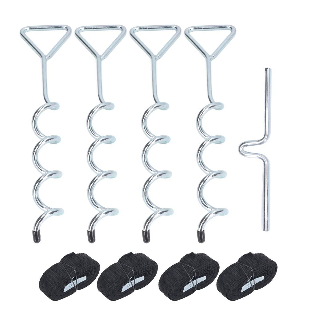 Ground  s Multifunctional Steel Stakes   Kit for Trampoline Shed Swing Tent