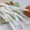 5 Meter Ruffle Lace 1CM Wide Elastic Lace Fabric Ribbon Lace Trim Ribbon Diy Craft Fabric African Fabrics Stretch