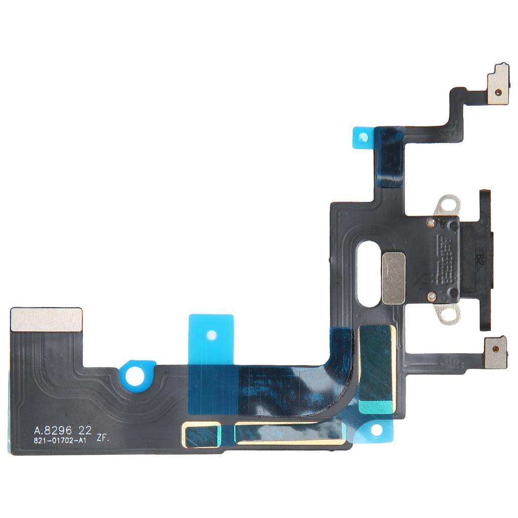 Разъем для передачи данных в порту зарядки, гибкий кабель, сменный гибкий кабель для порта зарядки для iPhone XR, черный