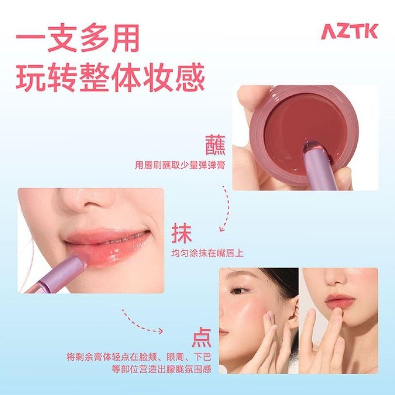 AZTK - Lip & Cheek Glowy Jelly Pot - 6 Farben