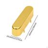 Guitar Brass Neck Pickup Cover Accessory Replaces Musical Lovers Gift