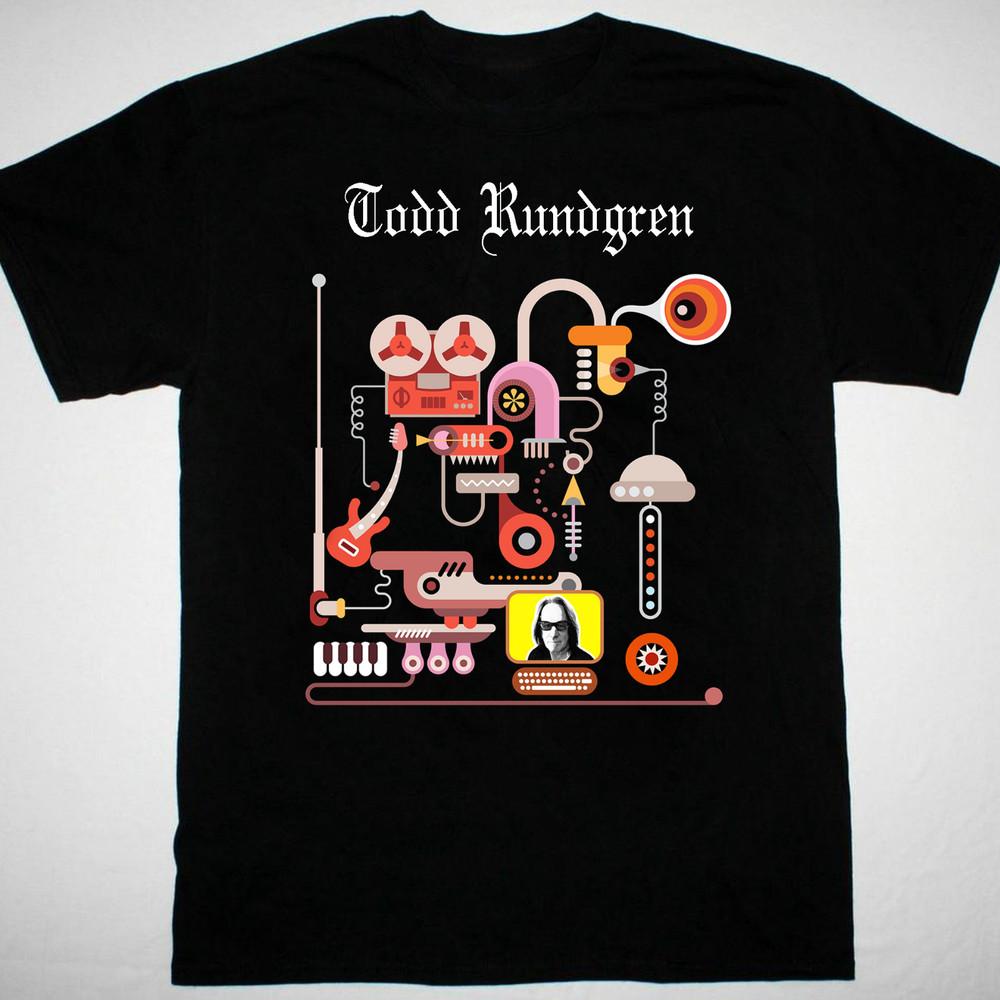 

HOT NEW Todd Rundgren album T-shirt Unisex Black short sleeve JJ3942 4XL