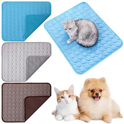 Summer Dog Cooling Mat Sleeping Cushion for Dogs & Cats Pet Mat Dog Cooling Pad Soft Breathable Pet Bed Pets/Dogs/Cats Supplies