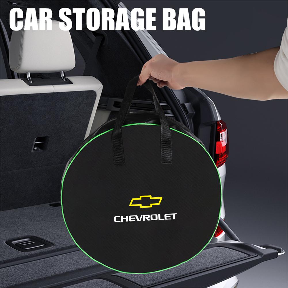 EV Cables Bag Vehicle Charger Case Oxford Cloth Storage Bag Zipper Closure For Chevrolet Cruze Sonic Trax Onix Aveo Orlando Sail