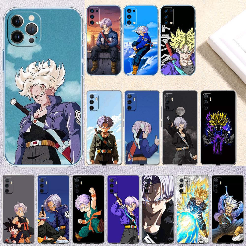 Dragon Ball Trunks Transparent Phone Case for Motorola Moto G10 G20 G30 G31 G32 G34 G35 G41 G42 G50 G51 G52 G55 G60 G60S