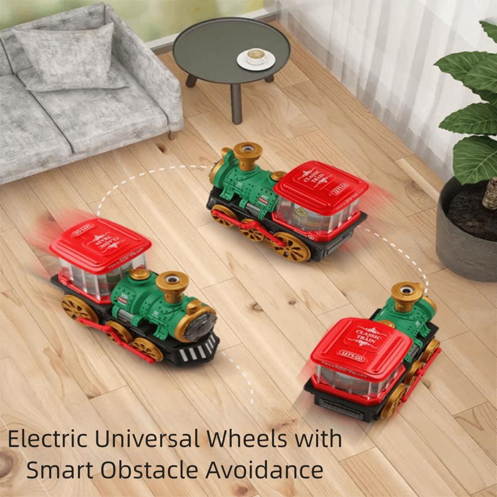 Vintage Locomotive Spray Train Toy Sounding Steam Train Toy Cute Educational Toy Gift