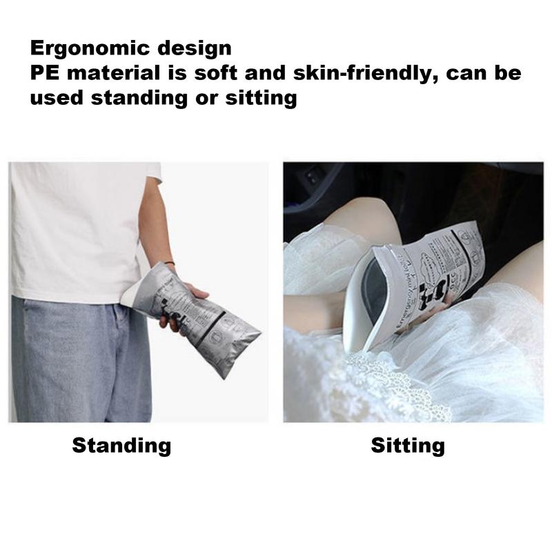 40 ks 700 ml Přenosný Unisex Cestovní Sáček na Moč Autopotty Sáčky na Zvracení Nepropustné Nouzové Sáčky na Moč Venkovní Potřeby do Vozidla