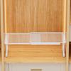 Expandable Closet Shelf Divider, Adjustable Wardrobe Organizer Rack, Stackable Storage Shelf for Cabinet Interior Organization