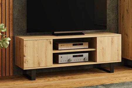 Focus RTV cabinet 135 cm - loft Oak artisan