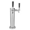 Turn de bere cu cilindru din oțel inoxidabil cu 2 robinete Accesoriu de preparare a berii pentru bar-restaurant