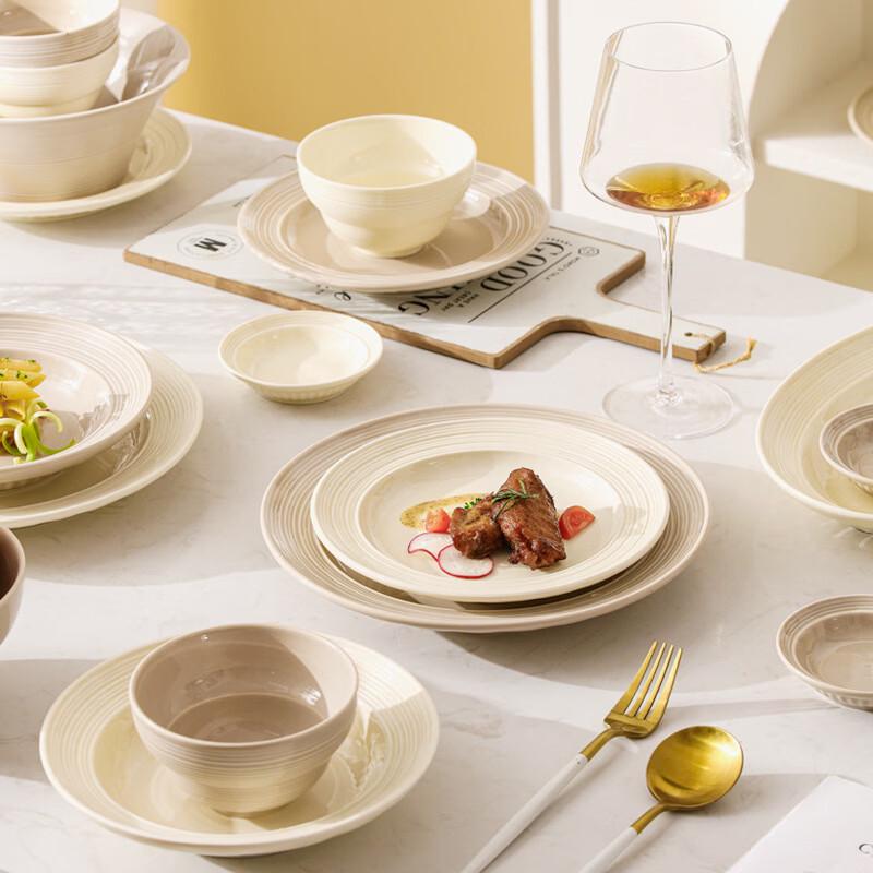 RuHan Cream Style Ceramic Bowl