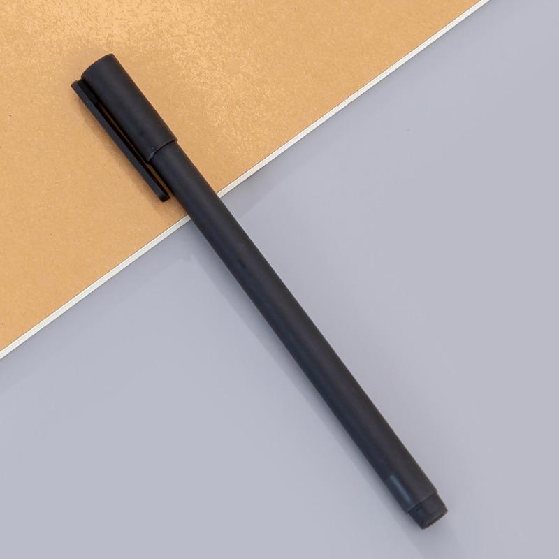 1 Piece Stationery Cute Simple Matte High Capacity Gel Pen