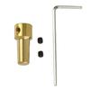 High Accuracy Motor Shafts Collet Sleeve Adapter Motor Shafts Adapter For JTO Collet Base 3.17mm Brass Tool Accessory